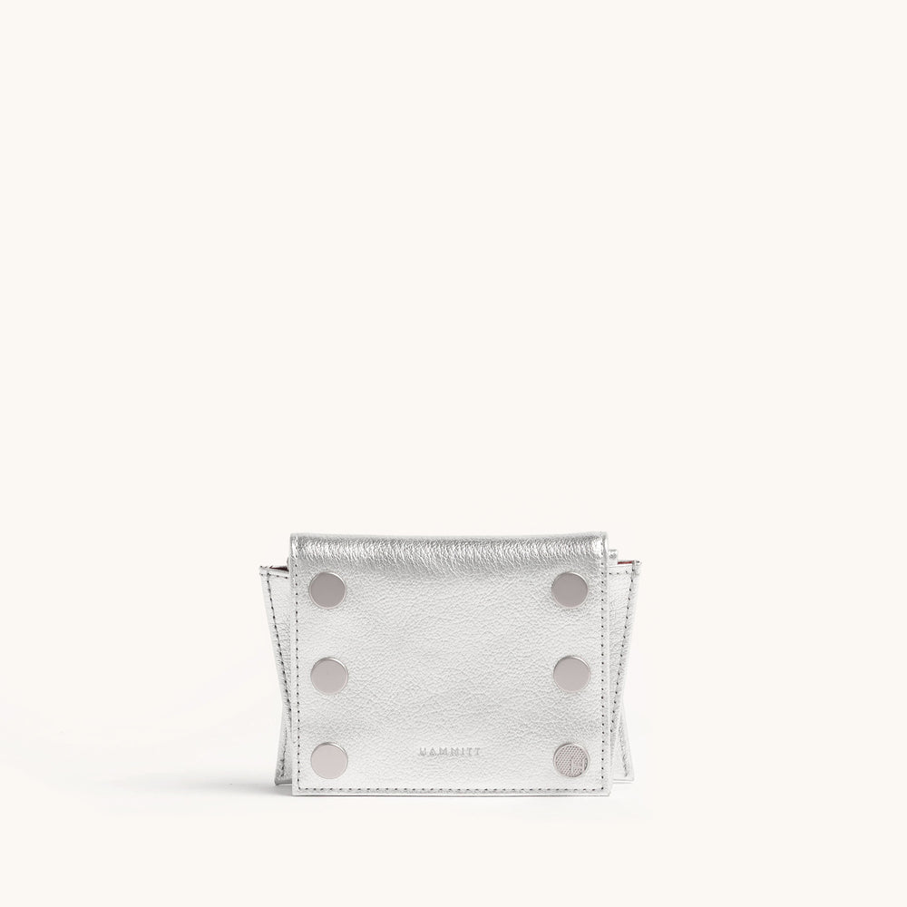 Hammitt | Women's Allen Wallet - Sidewalk Silver / Brushed Silver