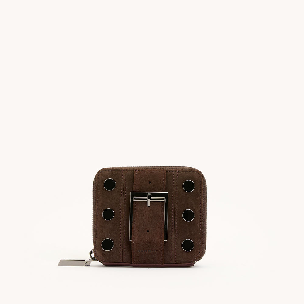 Hammitt | Women's 5 North - Belted Suede / Gunmetal